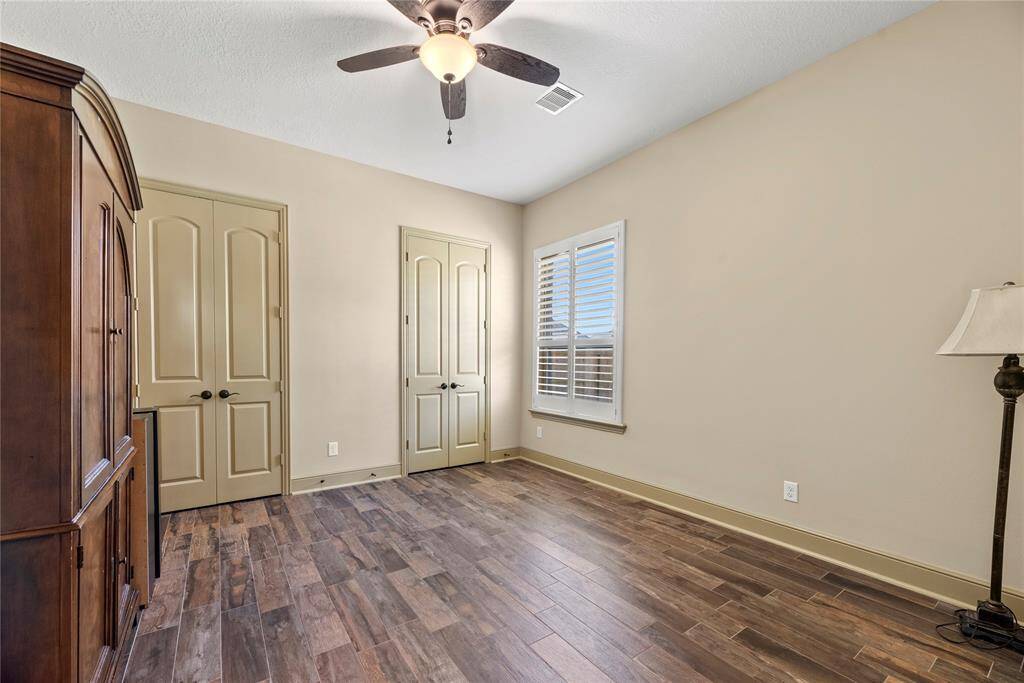 The second downstairs bedroom is also spacious and comfortable. This is a great in-law suite or private guest suite, with access to a private full bath.