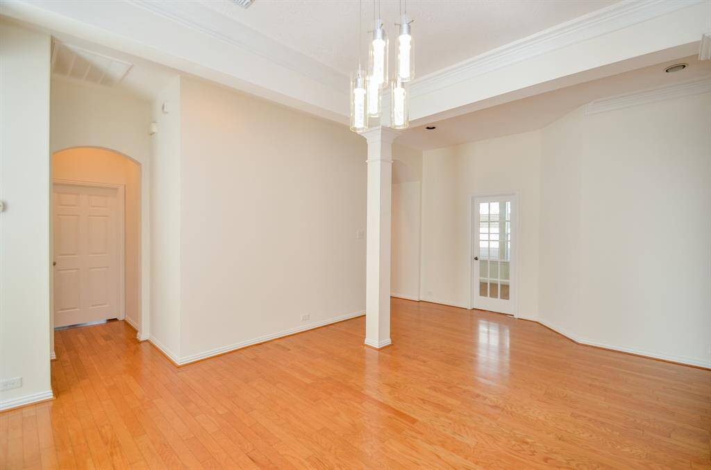 Dining Room and entrance to laundry/garage