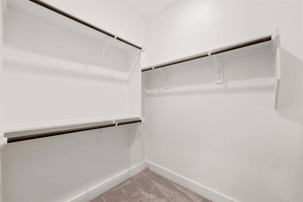 Spacious closet
