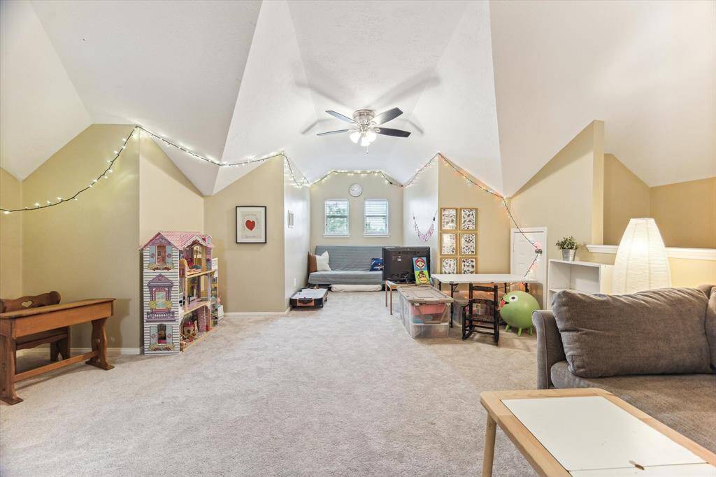 Located on the 2nd floor is a very large room with an interesting and beautiful ceiling and an updated bath and closet.  Make this room whatever you desire.  This 2nd floor bonus room, is rarely found in homes in this area.