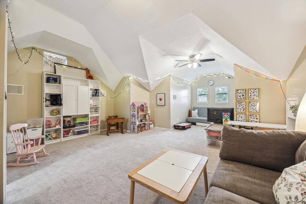 This incredible 2nd floor bonus room has a beautiful ceiling and a bath with an updated shower and a closet, is rarely found in other homes, and could be a 5th bedroom, a gameroom or a study. All 4 bedrooms are located on the 1st floor. This space is versatile and is so special.