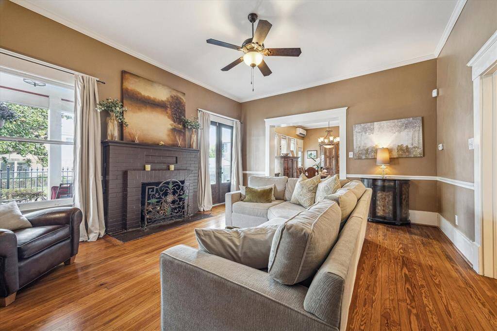 Living Room from the Foyer Area.