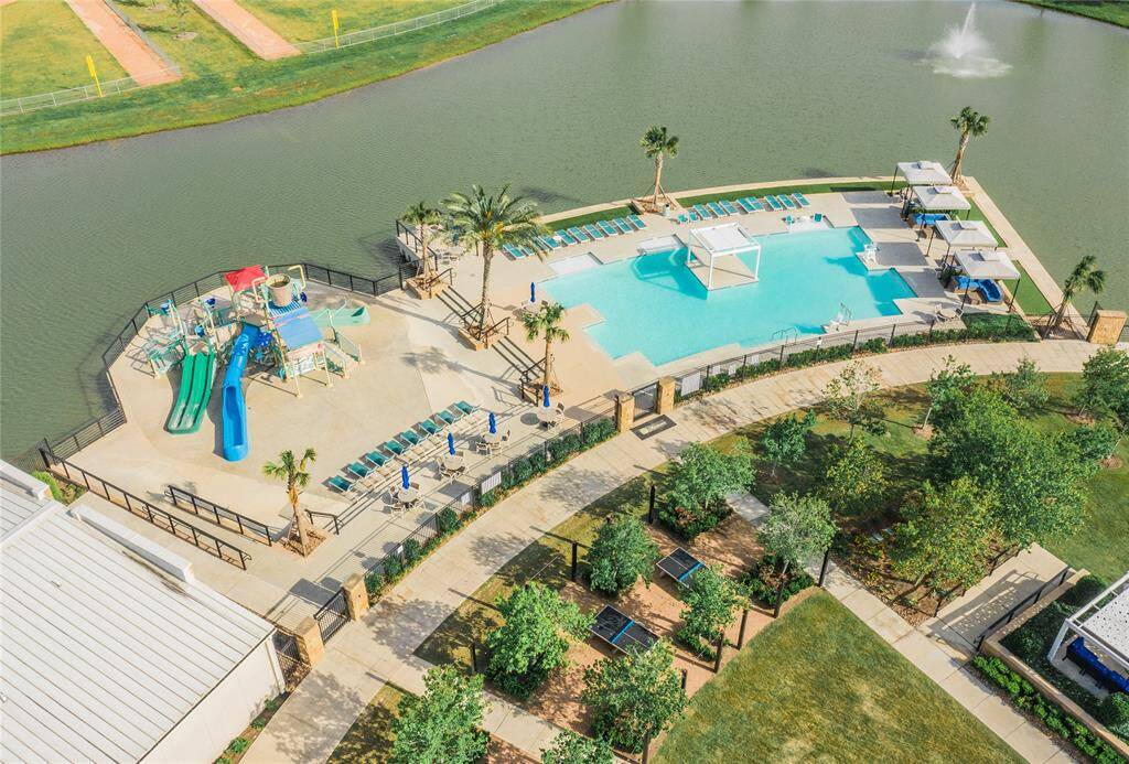 Oasis village has family pool, kiddie pool out door games
