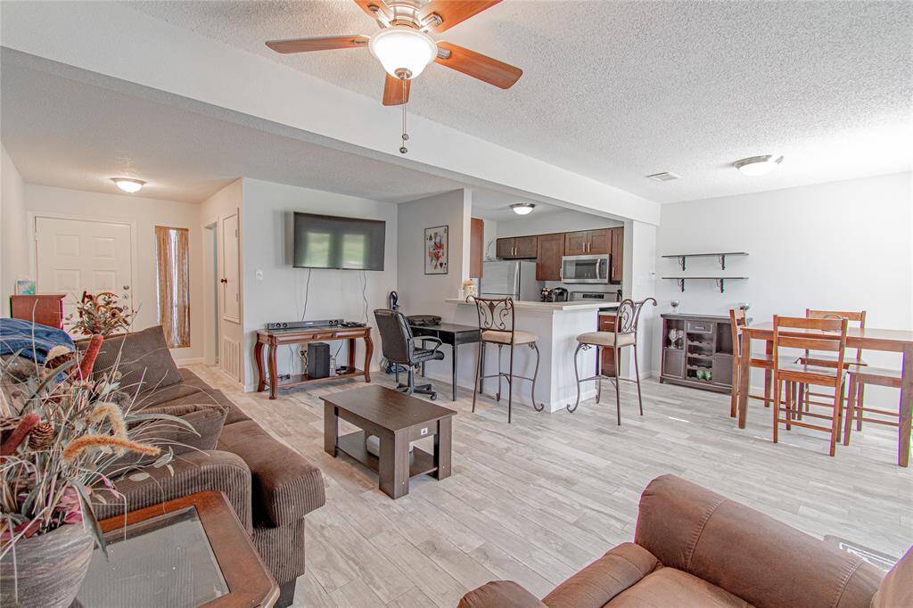 Open concept living space