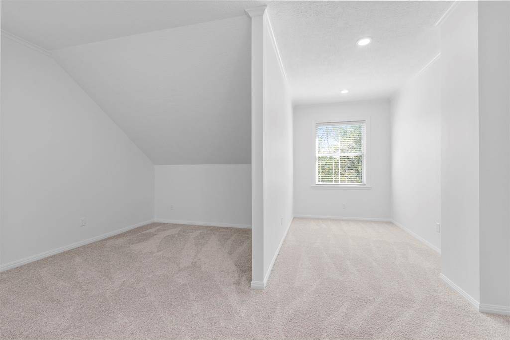 The versatile Extra Room #6 can be used as a Media Room or Exercise Room, and it also offers convenient walk-in attic access.