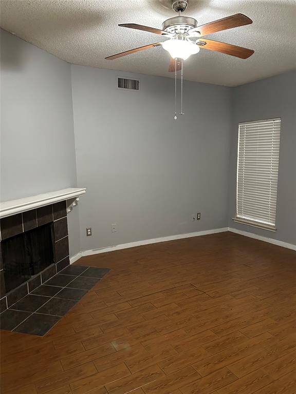 Living Room with Chimney view