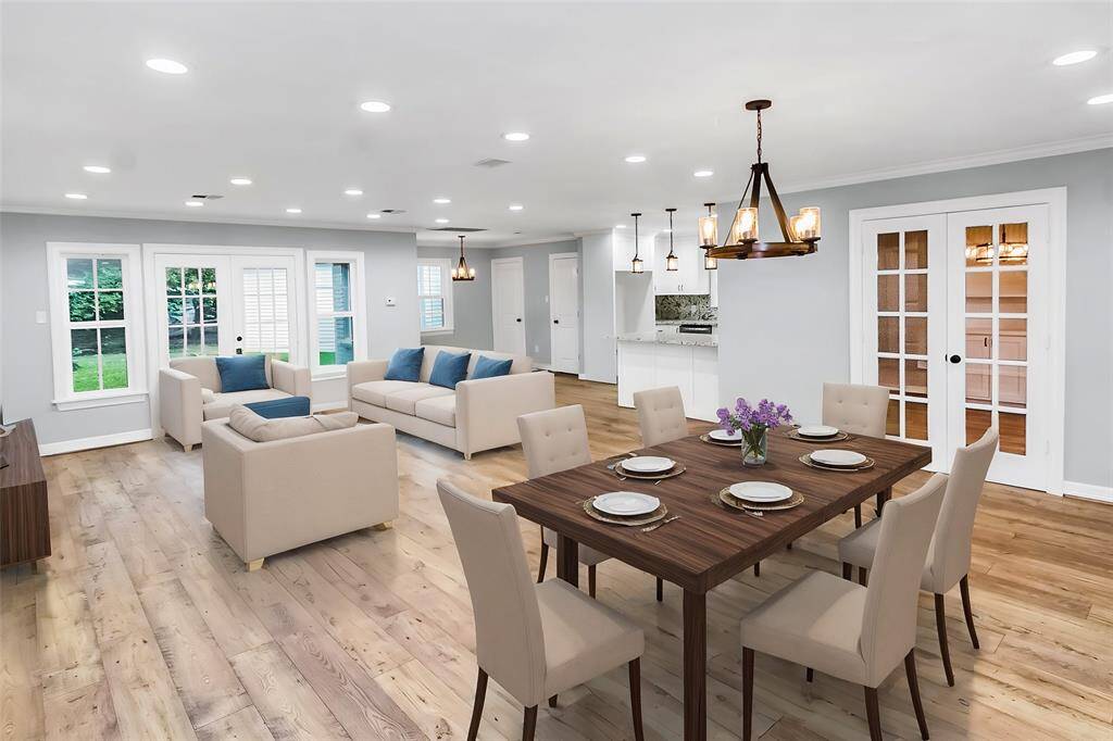 Virtual staging