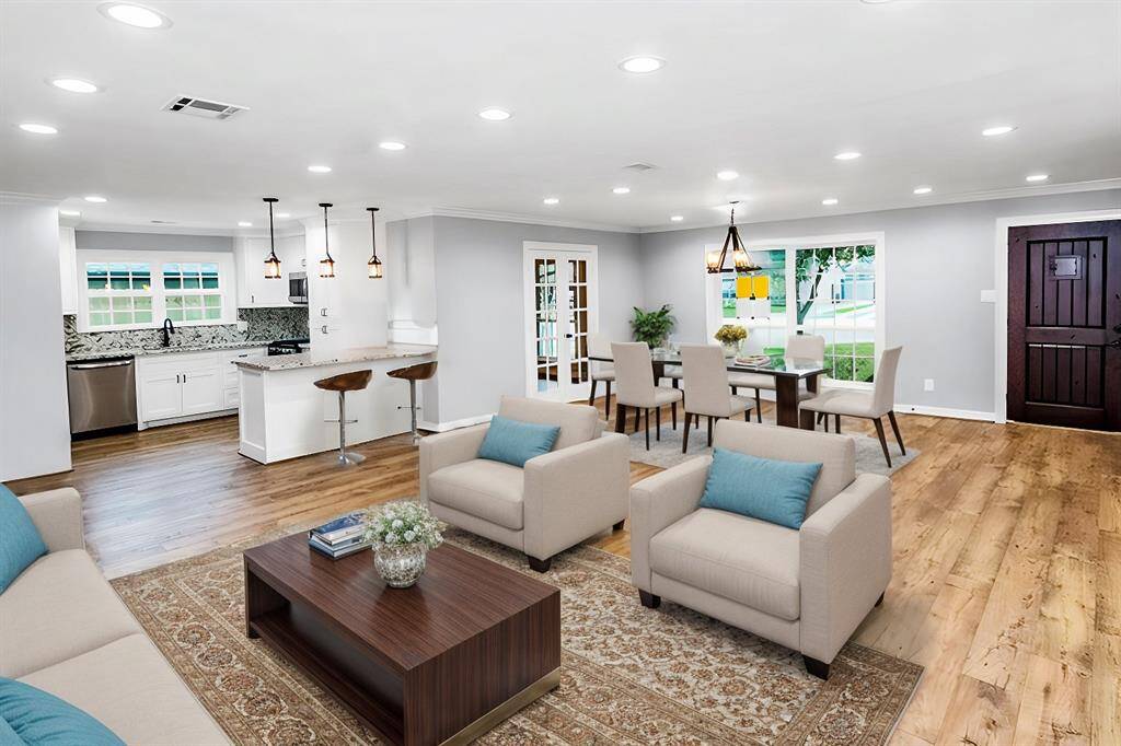 Virtual staging