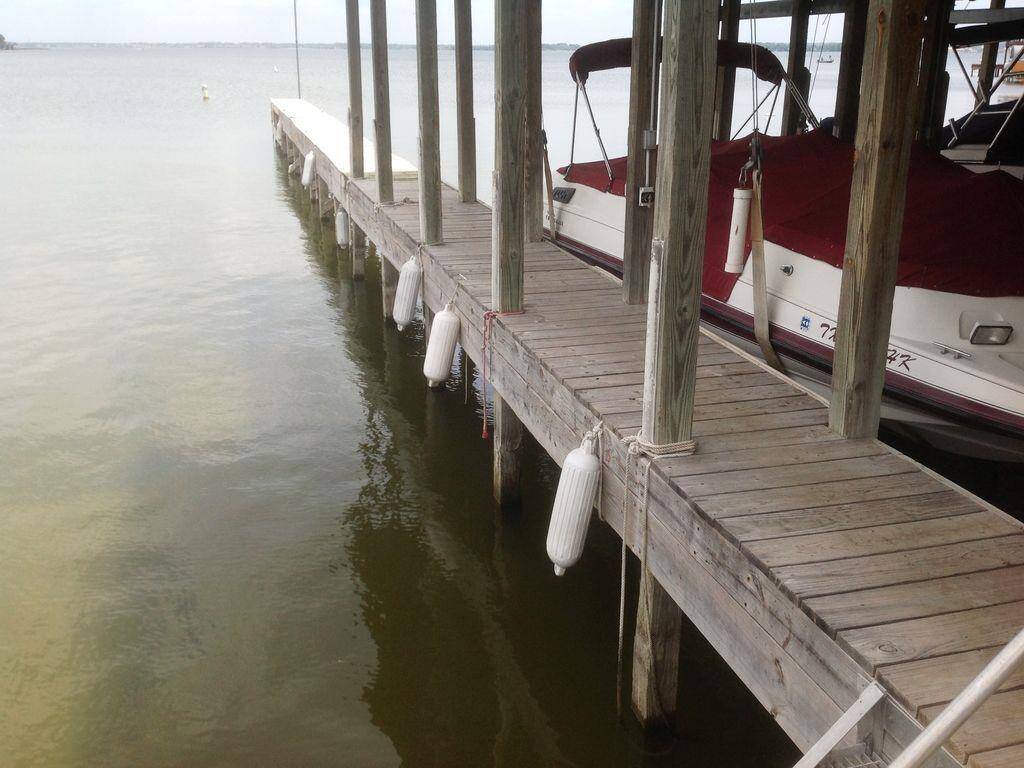 110  pier on the west side is a place to dock a boat
