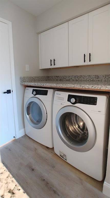Comfy Laundry Room next to the kitchen