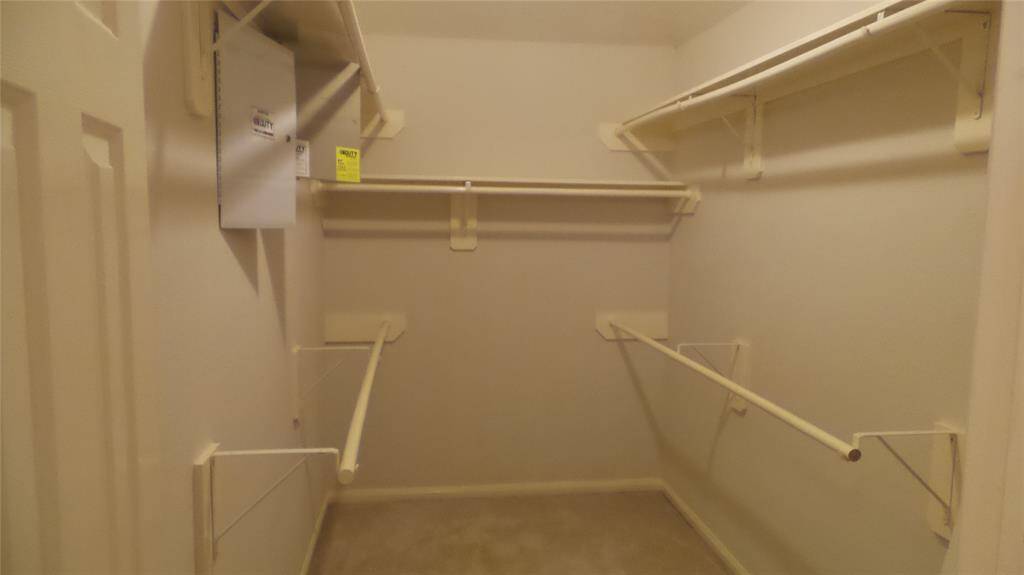 Huge master closet