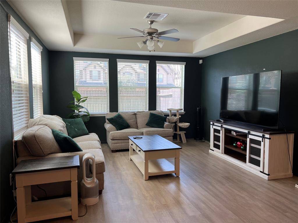 Custom paint and plenty of living space.