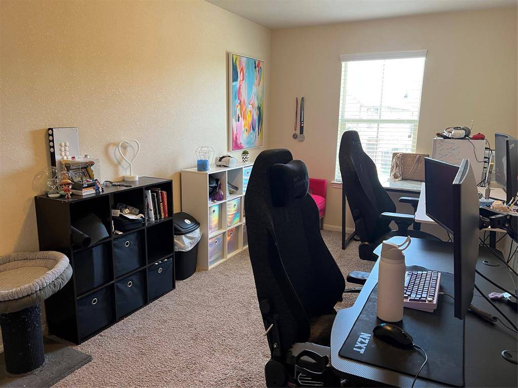 Bedroom#3 is being used as an office