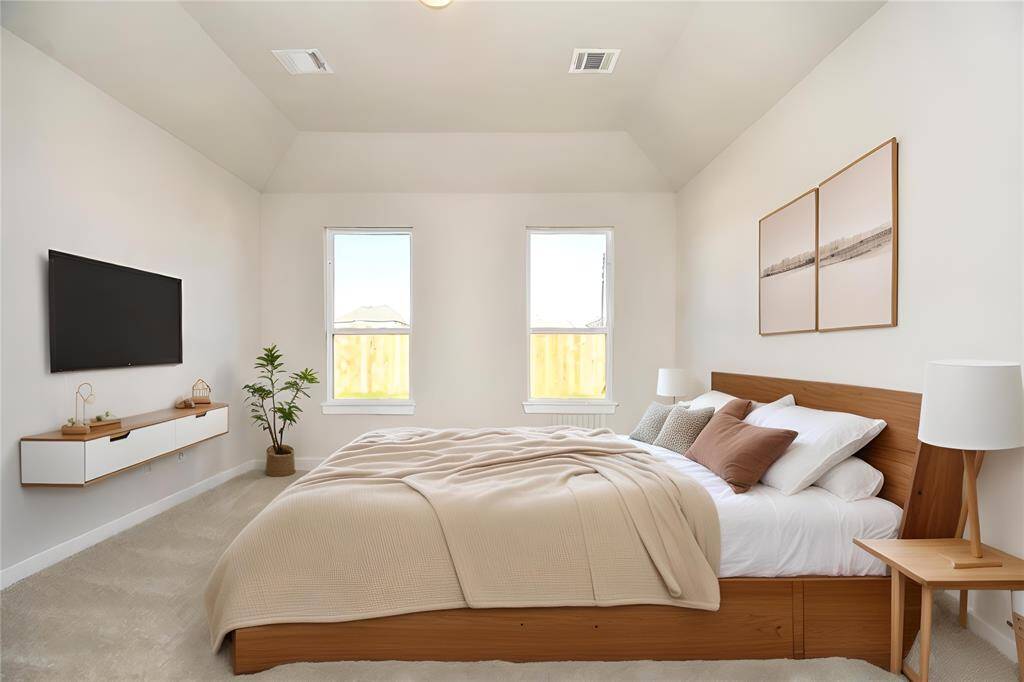 *Virtually Staged* Primary Room* Sample photo of completed home with similar floor plan. Actual colors and selections may vary.