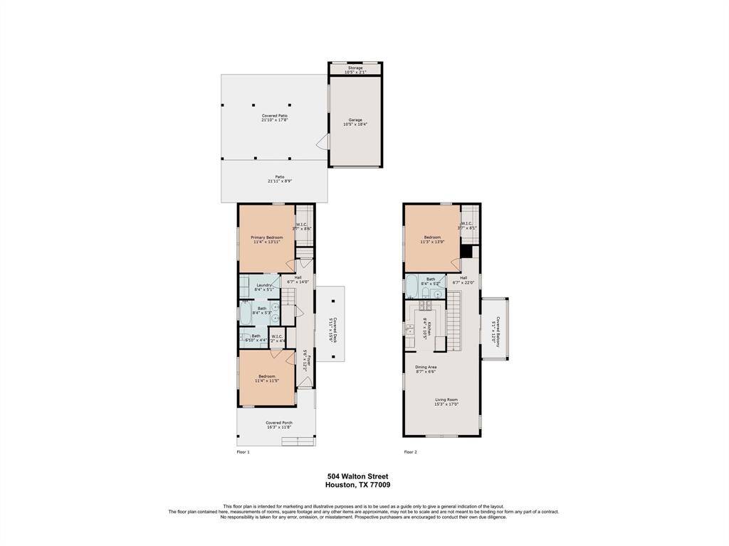 Floor plan for marketing purposes only. Buyer to verify dimensions and accuracy.