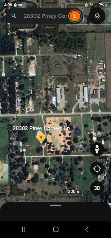 Google earth of businesses in area