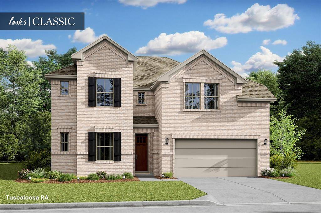 Stunning Tuscaloosa home design with elevation RA built by K. Hovnanian Homes in beautiful Cane Crossing. (*Artist rendering used for illustration purposes only.)