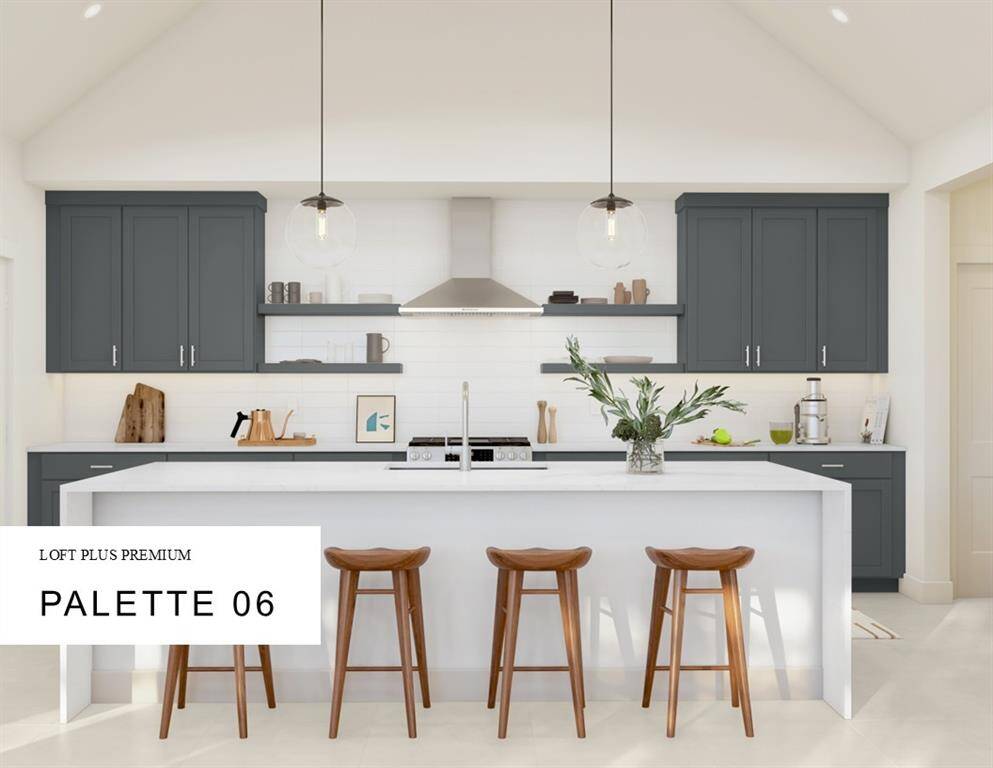 Loft Look Palette 6 Selection Sheet (*Artist rendering used for illustration purposes only.)