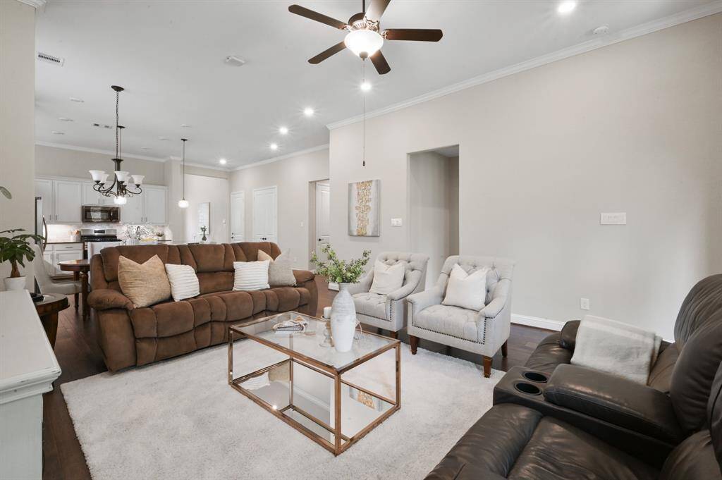 Another view of your beautiful living space.