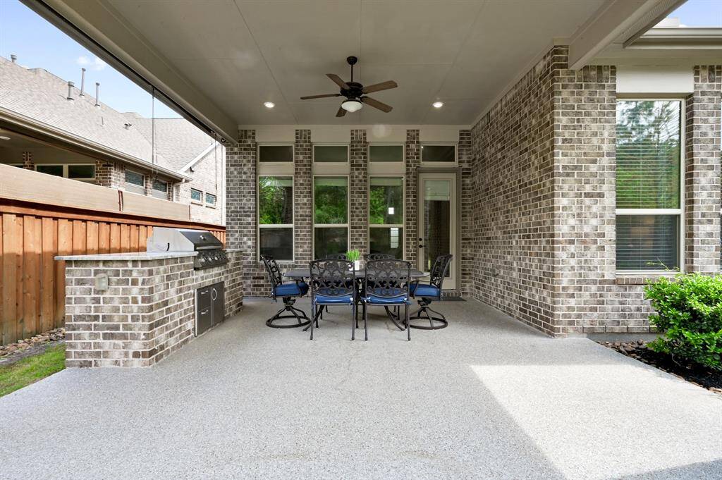 Your FANTASTIC Outdoor Covered Patio with epoxy deck