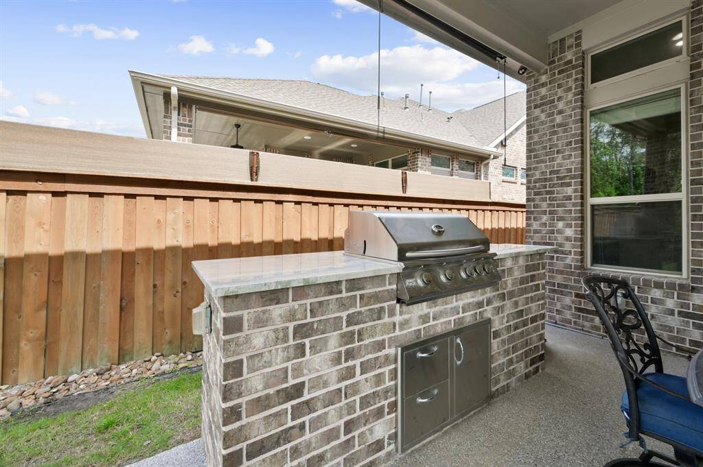 Notice your fantastic Modern OUTDOOR GRILL!