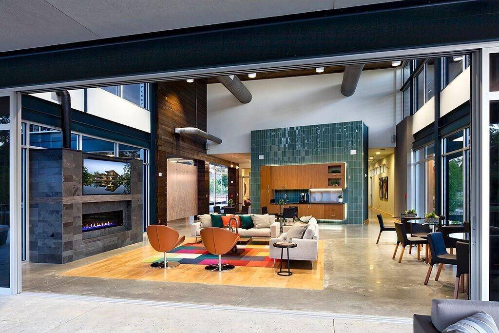 The impressive Woodson's Reserve clubhouse with prep kitchen