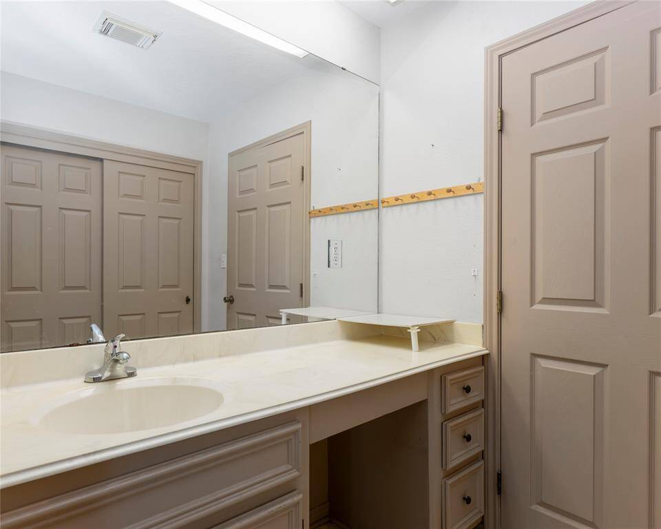 primary bath vanity area