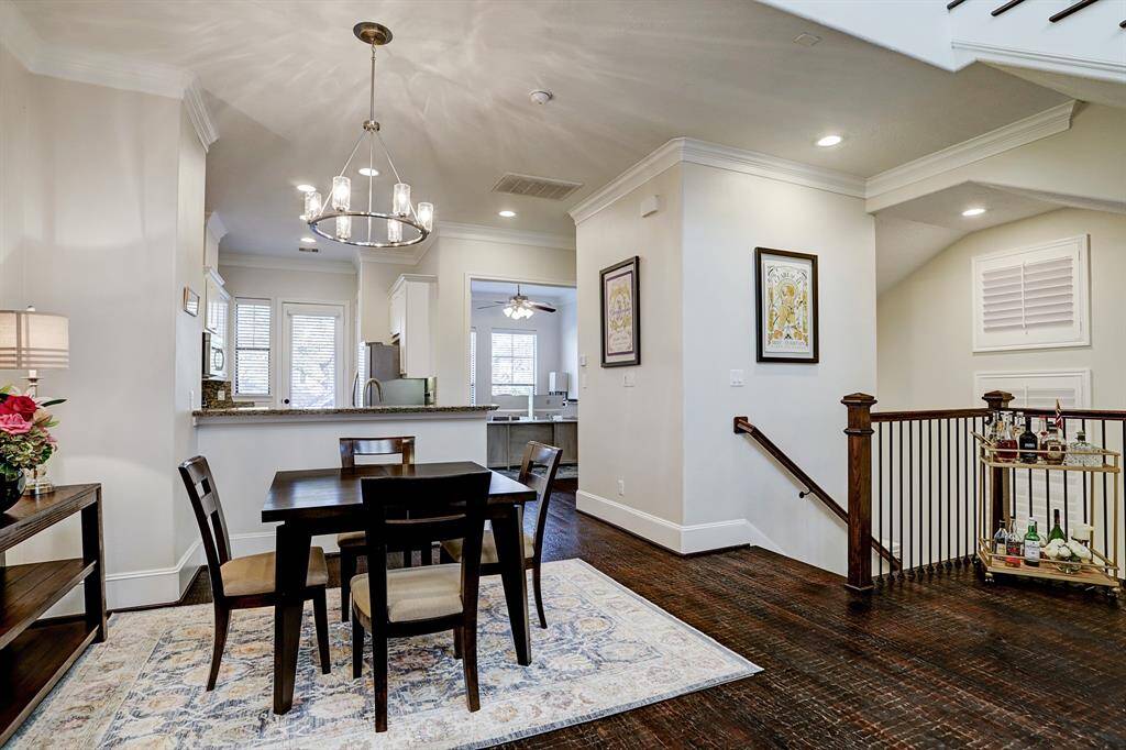 Here you can see the 2nd BEDROOM OR OFFICE off the kitchen
