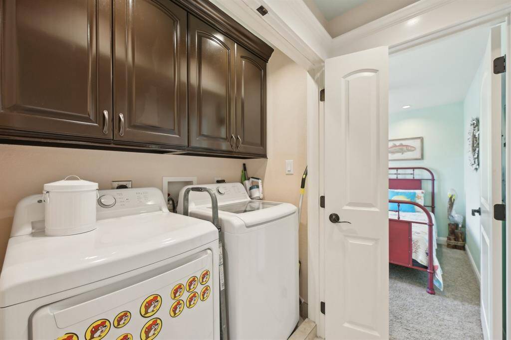 Upstairs utility room