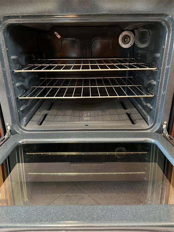 Be the first to use the new oven.  So clean!