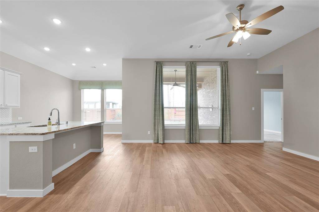 Open-concept layout for seamless entertaining.