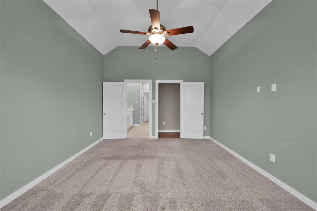 Soft carpet in all bedrooms for added comfort.