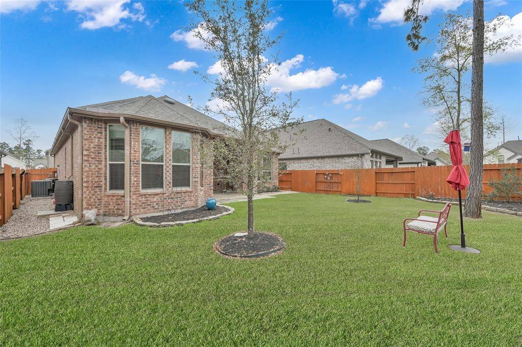 Sprinkler system keeps your lawn green year-round.