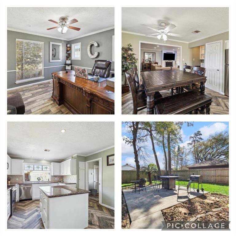 The detached garage can be used as a man cave. Extra long driveway!