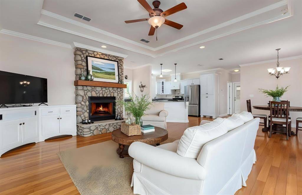 *Virtually staged -Imagine relaxing on cozy evenings curled up by your custom stone fireplace - thoughtfully designed focal point for any occasion