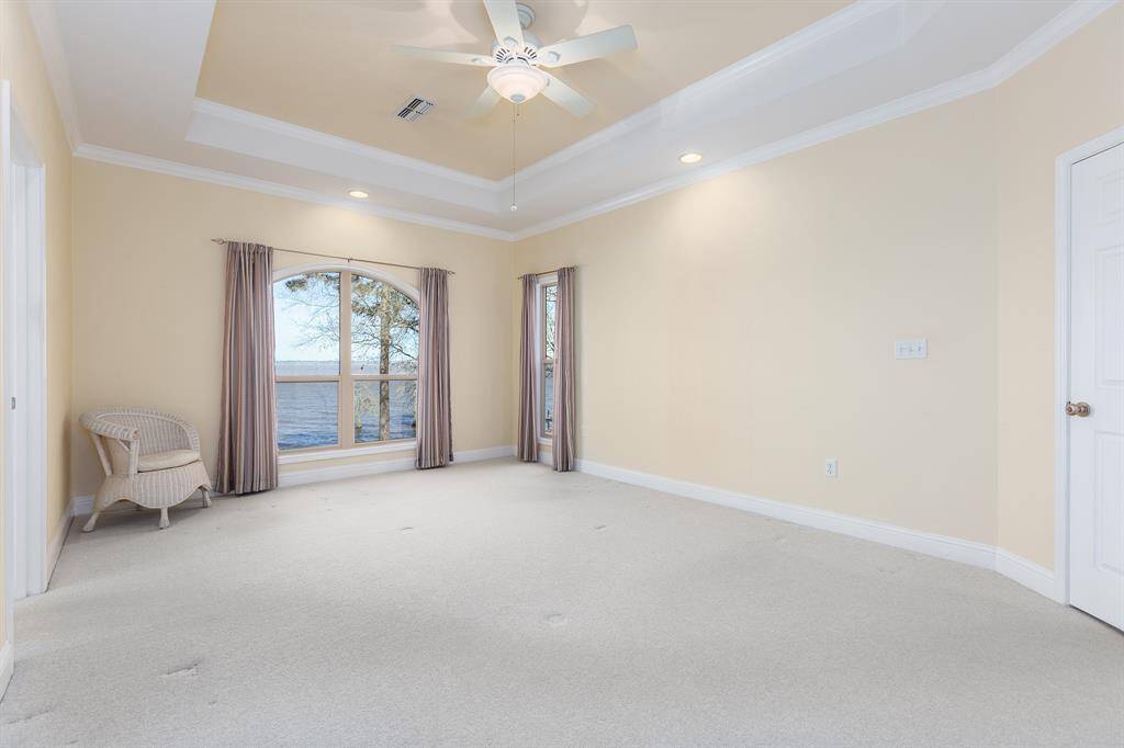 Primary bedroom with views that resemble a picturesque painting