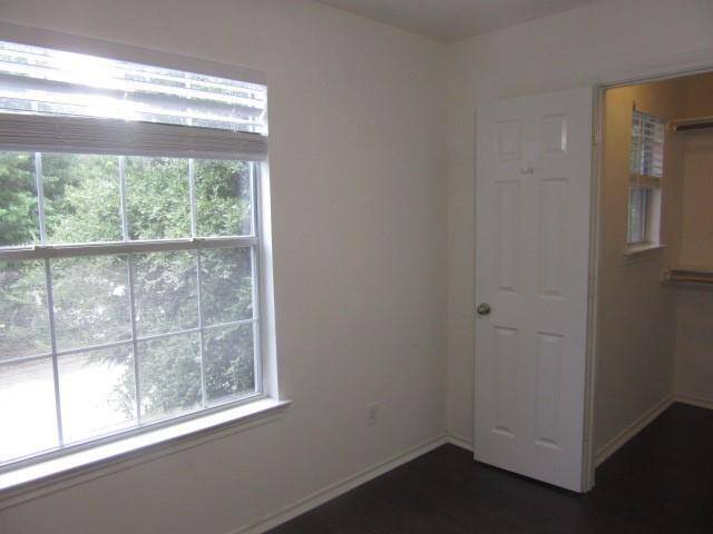 Second floor bedroom with walk-in closet