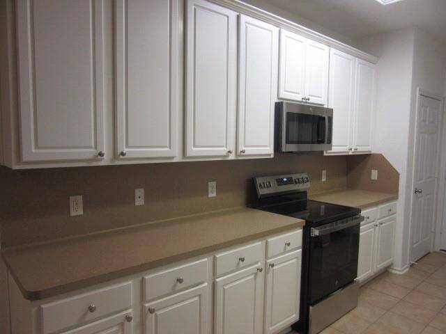 White cabinets