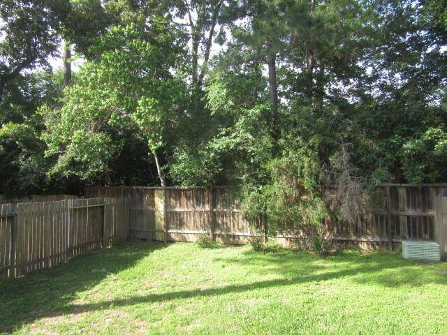 Backyard with no neighbors