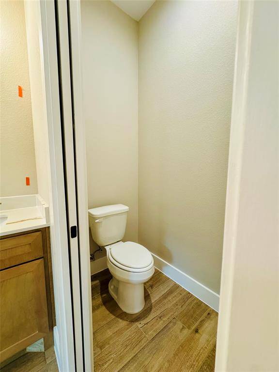 Pocket doors into the water closet