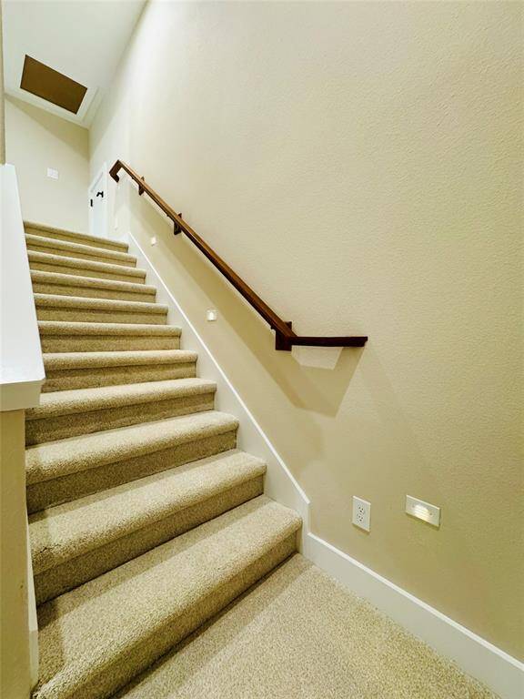 Stair have ample lighting