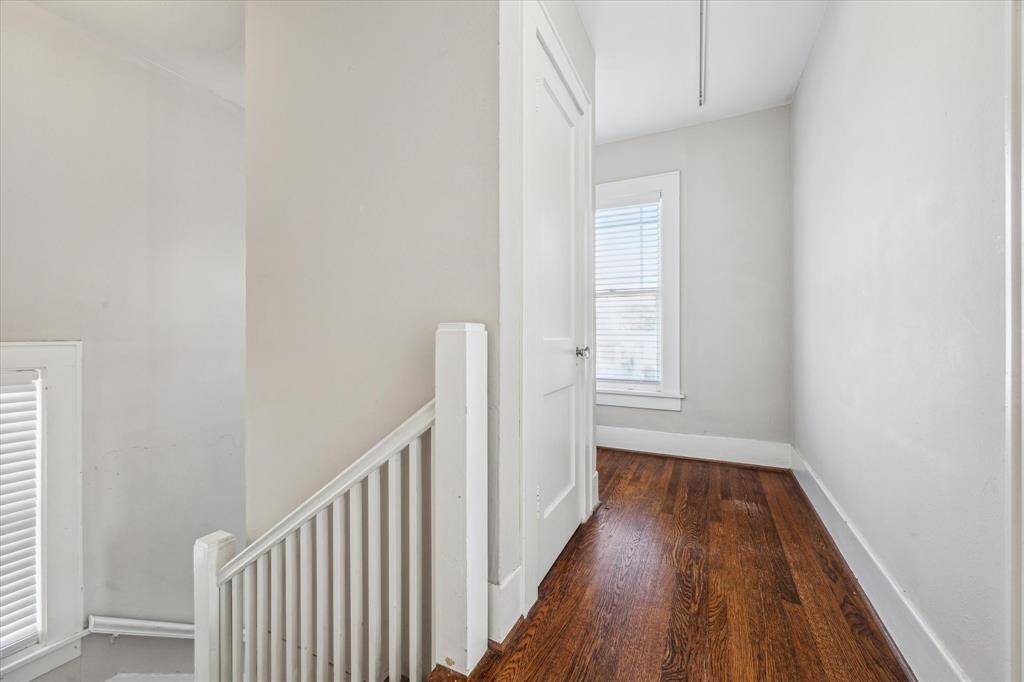 Private entry to the 2nd floor unit.