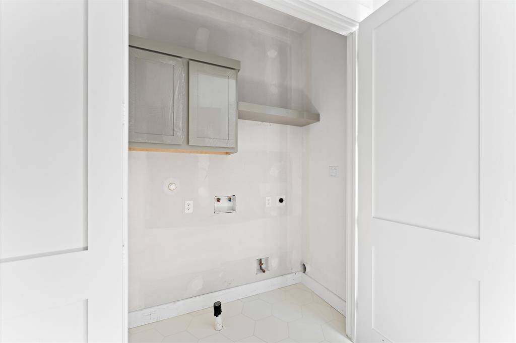 Third floor utility room.