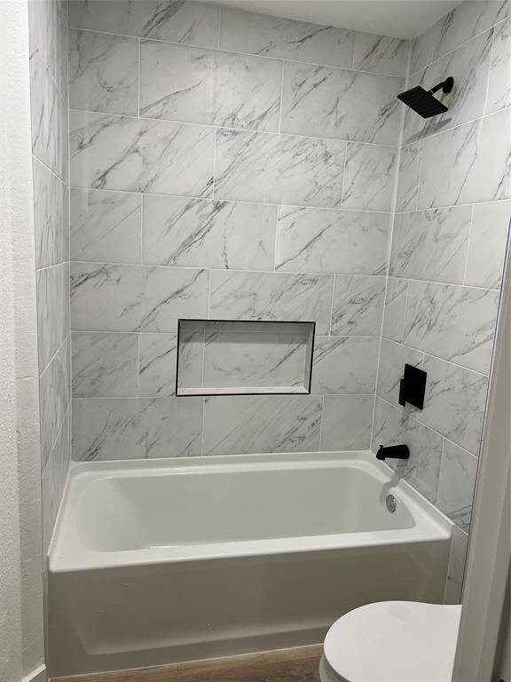 Downstairs guest bathroom with sink separate