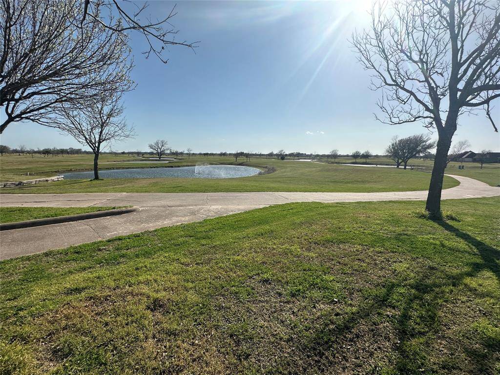 The golf course runs next to the neighborhood, giving you a chance to talk to your neighbors when trying to find your ball!
