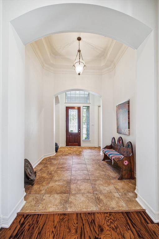 Front Foyer with updated lighting