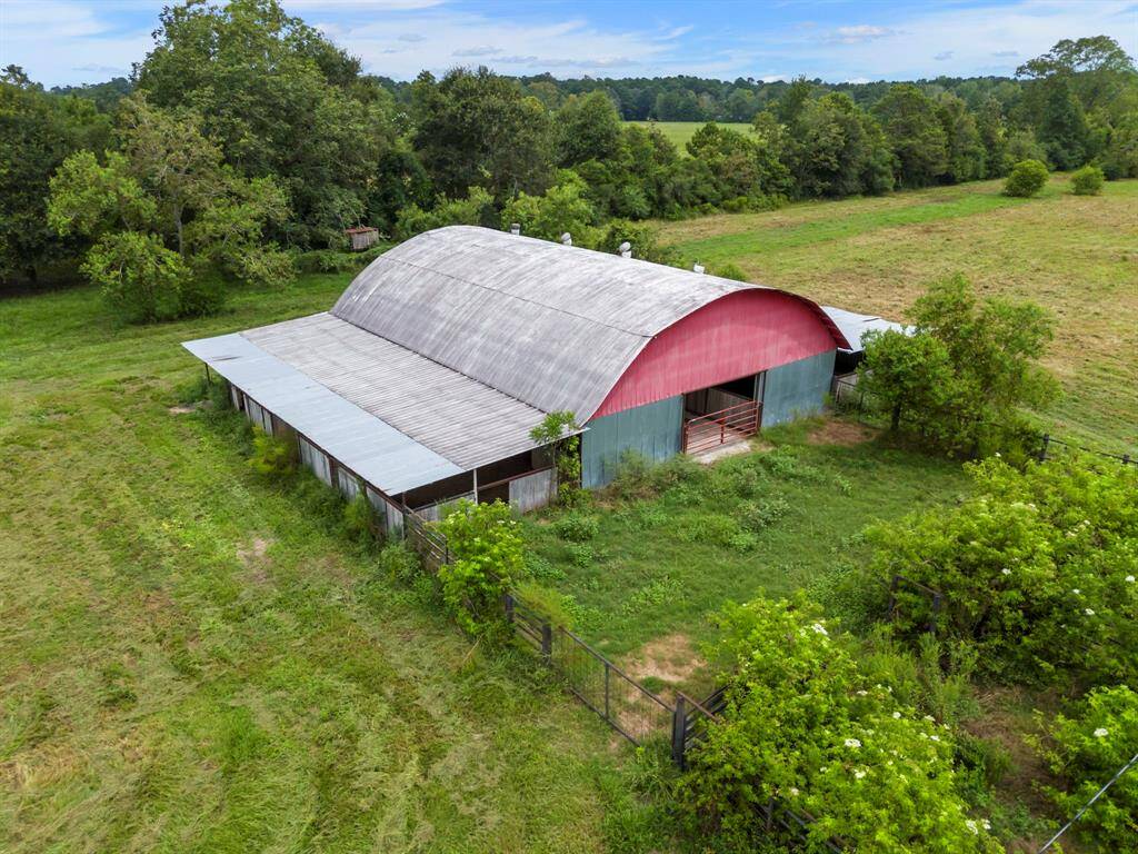 Horse Barn Aerial North East to Southwest