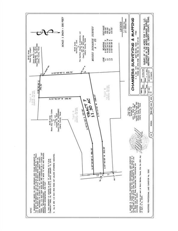 Survey Tract 7