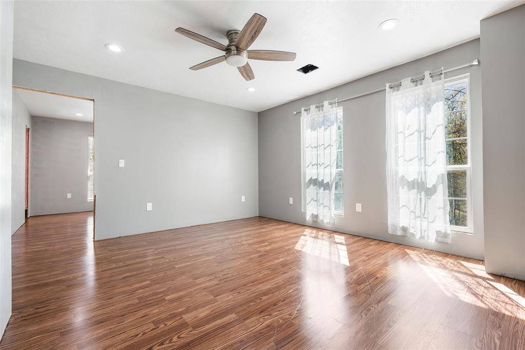 Upstairs game room