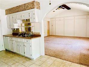 View of main living room from kitchen.